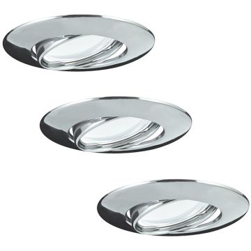 Polux OLIN 306197 Spot encastré 1x3,5W/GU10 3000K 250LM IP20
