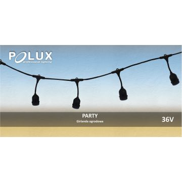 Polux PARTY 308788 Guirlande 10x0,5W/E27 IP44