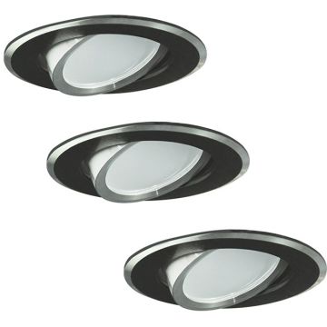 Polux SUN 305251 Spot encastré 1x3,5W/GU10 3000K 250LM IP20