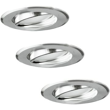 Polux SUN 305268 Spot encastré 1x3,5W/GU10 3000K 250LM IP20