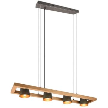 Trio BELL 301900467 Suspension lumineuse 4x25w/e14 ip20