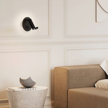 Zambelis READING LIGHT 25303 Applique murale 3W+6W/led 3000K 240lm + 400lm IP20