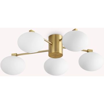 Ideal Lux HERMES 316697 Lampe de plafond 5x28W/G9 ip20