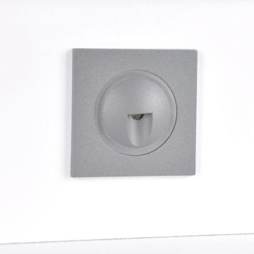 Polux Q3 313690 Lampe d'escalier encastrée 3W/LED 4000K 20LM IP44