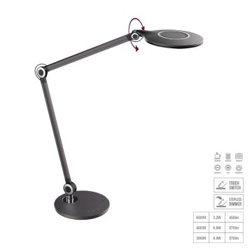 Prezent BELTIS 31213 Lampe de bureau 1x9W/LED 638lm IP20
