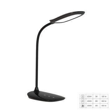 Prezent HEKA 31218 Lampe de bureau 1x10W/LED 459lm IP20