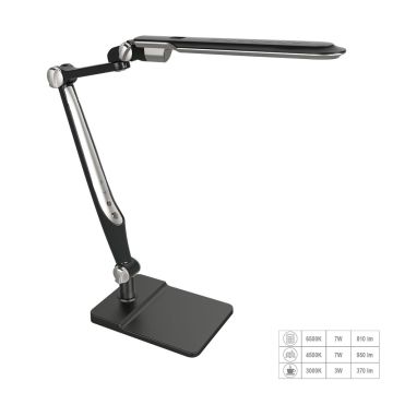 Prezent MENTOR II. 31214 Lampe de bureau 1x9W/LED 489lm IP20