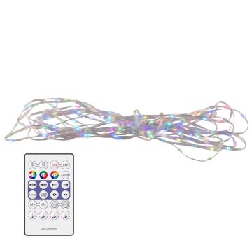 Polux LED CHAIN 324405 Guirlande lumineuse 1x10W/LED RGB IP65