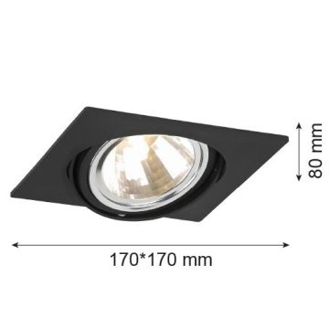 Argon OLIMP 3656 Spot encastré 1x6W/G9 IP20