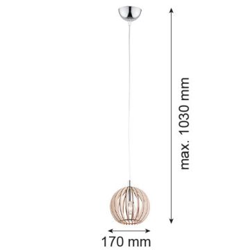 Argon PORTORYKO 3678 Suspension lumineuse 1x7W/E14 IP20