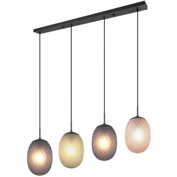 Trio FACETTE 364200417 Suspension lumineuse 4x25w/e27 ip20