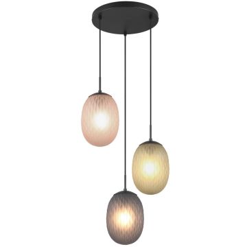 Trio FACETTE 364230317 Suspension lumineuse 3x25w/e27 ip20