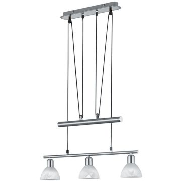 Trio LEVISTO 371010307 Suspension lumineuse 3x40w/e14 3000k 400lm ip20