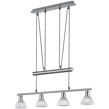 Trio LEVISTO 371010407 Suspension lumineuse 4x40w/e14 3000k 400lm ip20