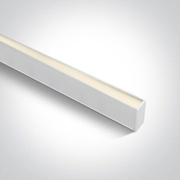 One Light Office & Kitchen 38151A/W/V Lampe linéaire 1x30W|40W|50W/LED 3000K|4000K|5000K 4250lm IP20