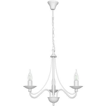 Aldex RÓŻA BIAŁA 397E Lustre 3x40W/E14