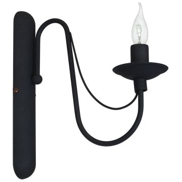 Aldex RÓŻA CZARNA 397C1 Applique murale 1x40W/E14