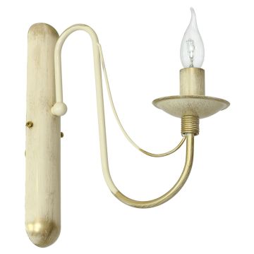 Aldex RÓŻA KREMOWA 397C9 Applique murale 1x40W/E14