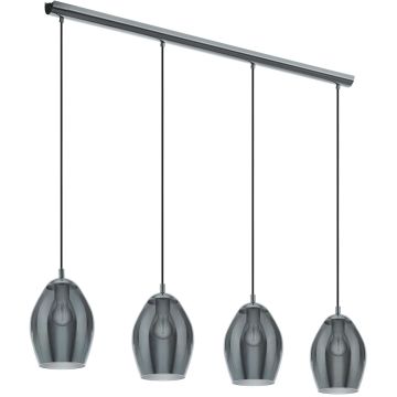 Eglo ESTANYS 39566 Suspension lumineuse 4x60W/E27 IP20
