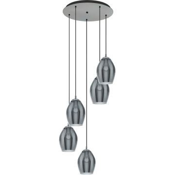 Eglo ESTANYS 39567 Suspension lumineuse 5x60W/E27 IP20