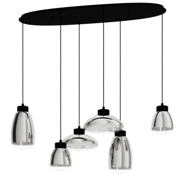 Eglo SARNARRA 390301 Suspension lumineuse 6x5.4W/LED 2700K 3060LM IP20