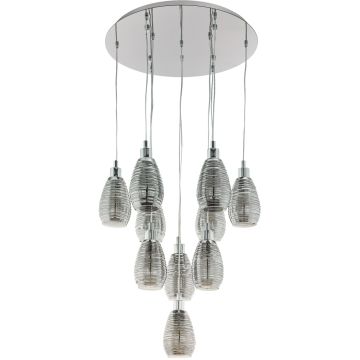 Eglo SIRACUSA 39506 Suspension lumineuse 10x60W/E27 IP20