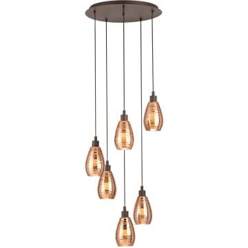 Eglo SIRACUSA 39508 Suspension lumineuse 6x60W/E27 IP20