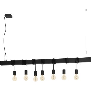Eglo TOWNSHEND-B 39938 Suspension lumineuse 7X40W/E27 IP20