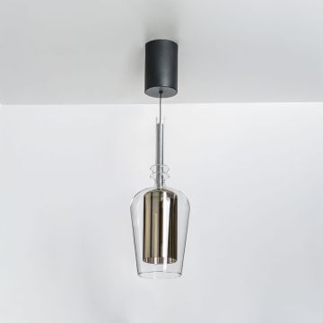 Zuma Line TAGNA 251010-AM Suspension lumineuse 1x6W/Led 3000K 270lm IP20