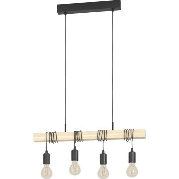 Eglo TOWNSHEND 43512 Suspension lumineuse 4x60w/e27 ip20