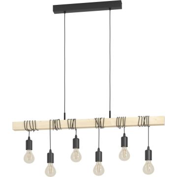 Eglo TOWNSHEND 43513 Suspension lumineuse 6x60w/e27 ip20