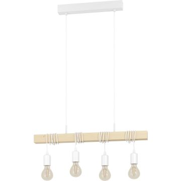 Eglo TOWNSHEND 43704 Suspension lumineuse 4x60w/e27 ip20