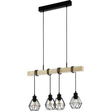 Eglo TOWNSHEND 5 44075 Suspension lumineuse 4x60w/e27 ip20