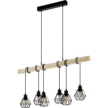 Eglo TOWNSHEND 5 44076 Suspension lumineuse 6x60w/e27 ip20