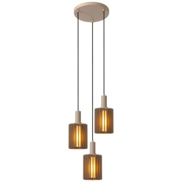Lucide LAMBRES 45410/13/41 Suspension lumineuse 3x40w/e27 ip20