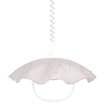 Prezent LYRA GLASS 45145 Suspension lumineuse 1x60W/E27 IP20