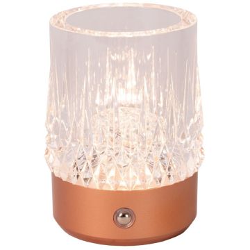 Lucide LILI 46520/03/17 Lampe de table 1x3w/led 2700-3000k 80lm ip20