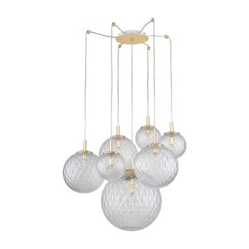 TK Lighting CADIX 4608 Suspension lumineuse 7x6W/G9