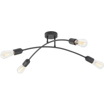 TK Lighting HELIX 4687 Lampe de plafond 4x15W/E27