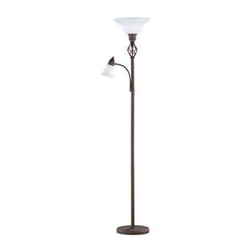 Trio RUSTICA 4602021-24 Lampadaire 2x140w/e27+e14 ip20