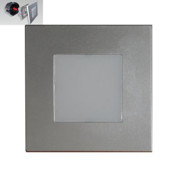 Prezent STEP LIGHT 48302 Lampe d'escalier encastrée 1x1W/LED 60lm IP20