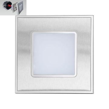 Prezent STEP LIGHT 48303 Lampe d'escalier encastrée 1x1W/LED 60lm IP20