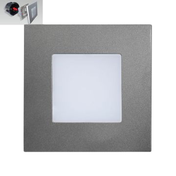 Prezent STEP LIGHT 48305 Lampe d'escalier encastrée 1x1W/LED 60lm IP20