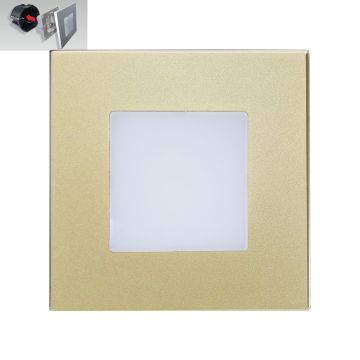 Prezent STEP LIGHT 48334 Lampe d'escalier encastrée 1x1W/LED 60lm IP20