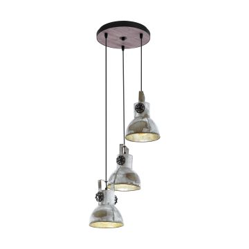 Eglo BARNSTAPLE 49647 Suspension lumineuse 3x60W/E27