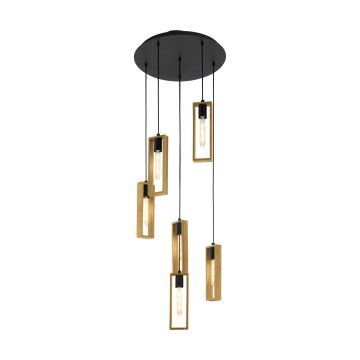 Eglo LITTLETON 49549 Suspension lumineuse 6x60W/E27