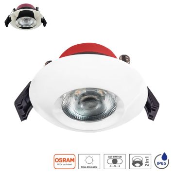 Prezent NYX 49057 Spot encastré 1x8W/LED 880lm IP65