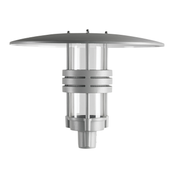 Norlys VISBY 5002AL Luminaire pour lampadaire 2x44,5W/LED 4000K 5200LM IP65