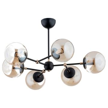 Alfa ITORIS 60818 Lampe de plafond 6x60W/E14 