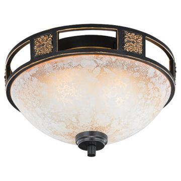 Trio QUINTA 608100224 Lampe de plafond 2x42w/e27 ip20